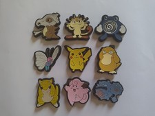 LOTTO 9 CALAMITE POKEMON SORPRESE MERENDINE MR DAY PARMALAT MAGNETI LEGGI DESC.