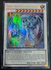 DRAGO ARGENTO OCCHI AZZURRI