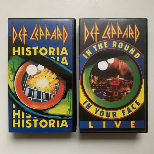 Def leppard rare vhs music - vhs,