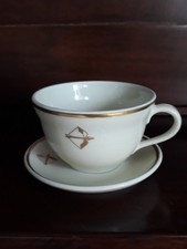 ALITALIA RICHARD GINORI Tazzina Caffè Porcellana  Freccia Alata Anni 50 Rara