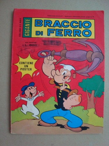 Braccio ferro gigante 1 - n°,