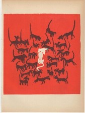 Mino Maccari - Linoleum originale, 1951