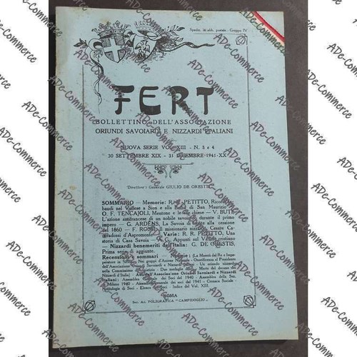 Fert bollettino associazione - fert,