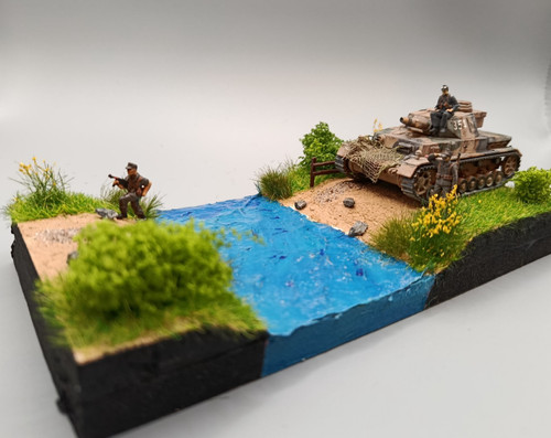 Ww2 diorama carro armato - ww2,