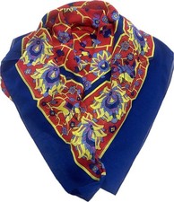 Sciarpa scialle HERMES 100 cotone vintage