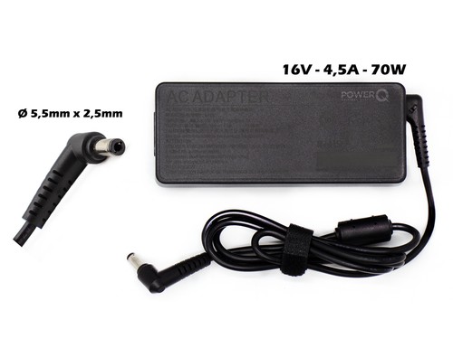 Alimentatore notebook 16v 5a - 16v, 4,5a