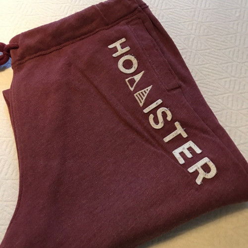 Hollister pantaloni tuta calda - pantaloni,