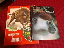 Conoscere gli animali + storie ed enigmi del mondo animale 2 vol. anni '70