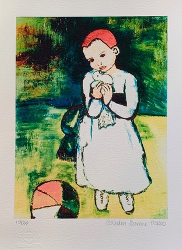 Pablo picasso bambino con - pablo,