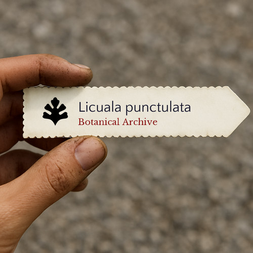 Licuala punctulata seeds - ,