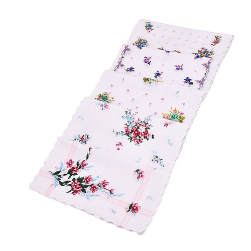 Pezzi fazzoletto cotone - 10,
