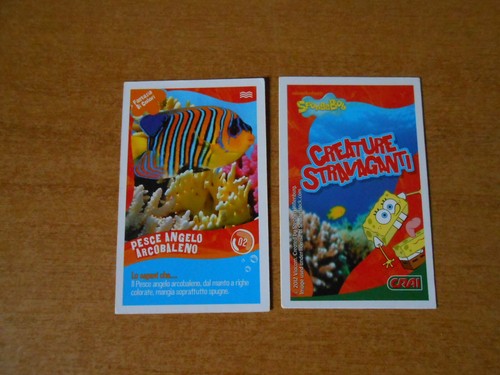 Figurina card spongebob - card, crai