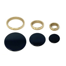 Kit 3 piattelli + 3 anelli spartifiamma cucina piano cottura nardi 3 fuochi