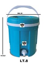DISPENSER BOTTICELLA 8 LT BORRACCIA ACQUA CONTENITORE TERMICO TIPO GIOSTYLE