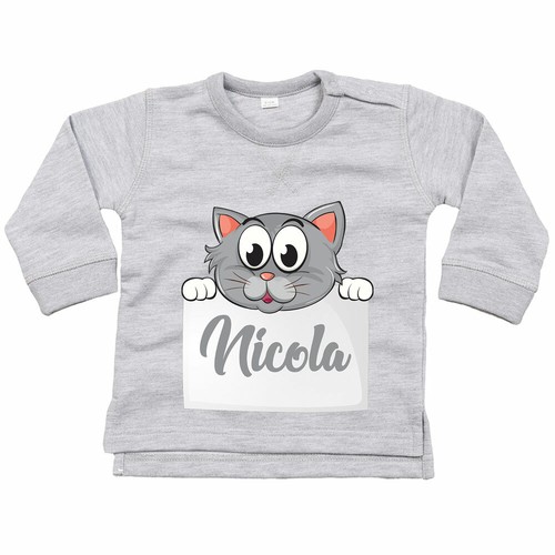 Felpa neonato personalizzata
