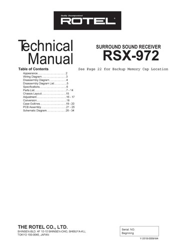 Manuale servizio - manuale, di