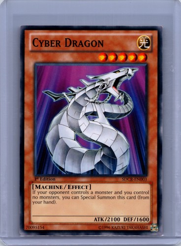 Cyber dragon 1st - dragon, (white)