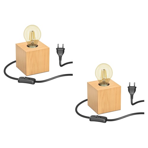 Lampada tavolo hito - 2x, da