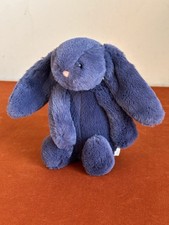 Jellycat Piccolo Timido Coniglietto Navy Blu Scuro Coniglio Morbido Peluche Coccoloso Giocattolo Ritirato