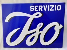 ISO ,ISO SERVIZIO,ISETTA,ISO RIVOLTA,ISOMOTO,ISO,CARTELLO ISO, INSEGNA SMALTATA