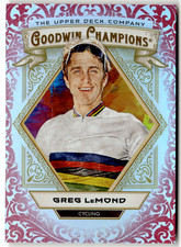 Upper Deck 2025 Goodwin Champions n. 3 Greg LeMond Arcobaleno Rosso