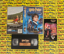 VHS *film HARRY POTTER E LA PIETRA FILOSOFALE 2002 WARNER PIV 22674 (F168)**
