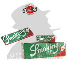 Cartine Smoking® Angoli Taglio VERDE Corte Regolare Da 50 Libretti