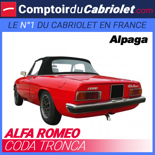 Cappotta alfa romeo - alfa, coda