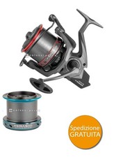 MULINELLO TRABUCCO AERAS SURF 8000 PESCA SURFCASTING MAX DRAG 12 KG BOBINA EXTRA