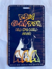 Eric Clapton Backstage pass