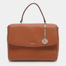 Borse Dkny in pelle marrone