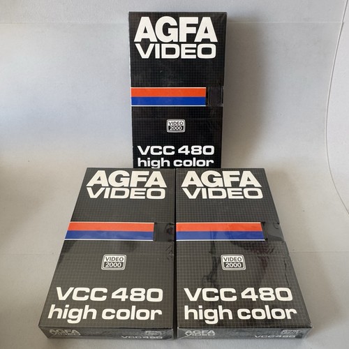 Videocassette agfa vcc 480 - 3x,