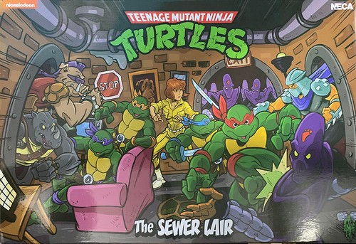 Diorama neca teenage mutant - diorama,