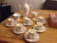 Wedgwood servizio moka fiore