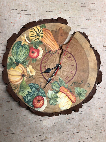 Orologio parete ricavato - da,