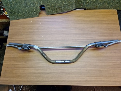 Manubrio moto cross epoca con - manubrio,