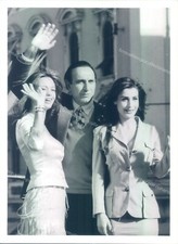 fo289 foto originale f.di sanremo 1995 conduttori anna falchi pippo baudo c.koll