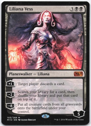 Liliana vess magic - vess, 2015