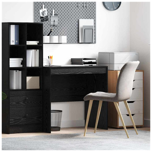 Scrivania rovere nero - rovere,