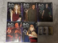 Buffy The Vampire Slayer/Angel DVD Figurine Magazine 1-5 + 3 Figurines.