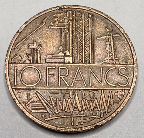 1984 francia dieci franchi - 10,