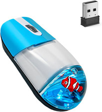 Mouse Wireless Carino Blu