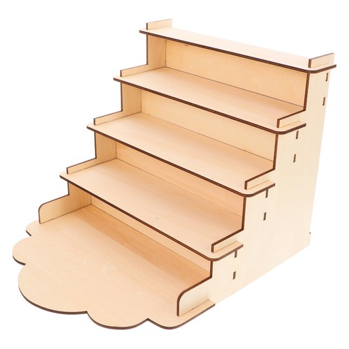 Espositore cartoline legno - espositore,