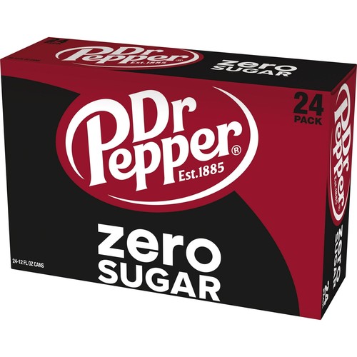 Pepper zero sugar soda - dr, pop
