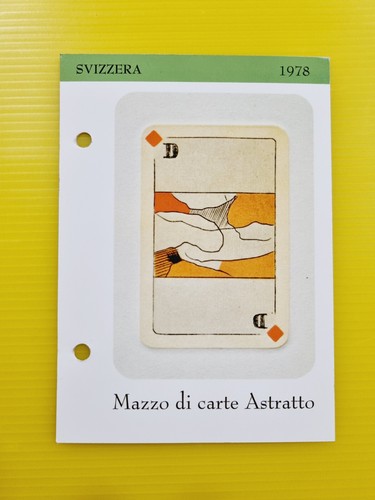 Scheda descrittiva mazzo - scheda,