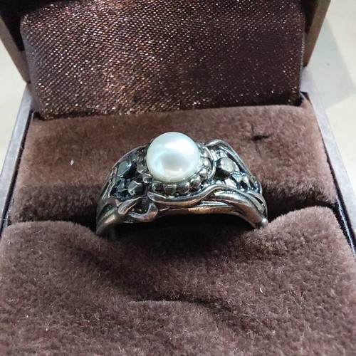Anello trollbeads art - anello, nouveau