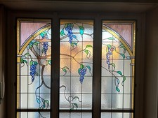 Vetrate liberty con telaio in