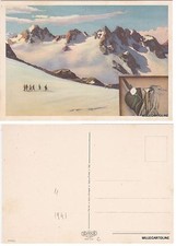 #  militari -ALPINI: NEL RIQUADRO CAPPELLO PICCOZZA E FUNE ediz. 1941 n.1000/4