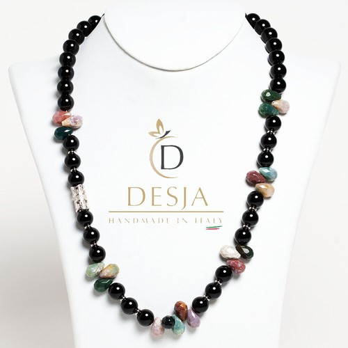 Collanina donna pietre dure