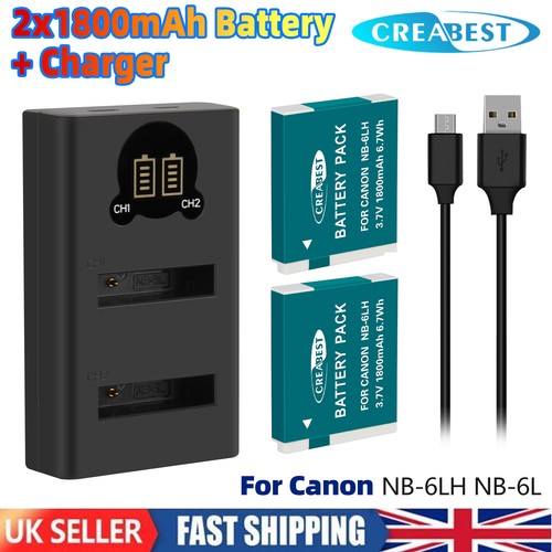 Pezzi nb 6lh batteria - nb-6l, nb-6lh